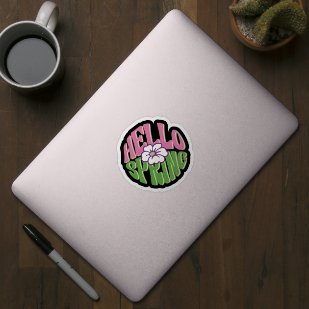Hello Spring Pastel Design by TurnEffect